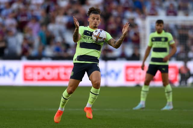 Kalvin Phillips has struggled with injuries since joining City. Credit: Getty.