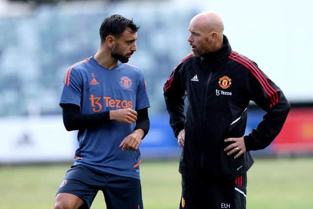 Fernandes says United are going through a process under Ten Hag. Credit: Getty.