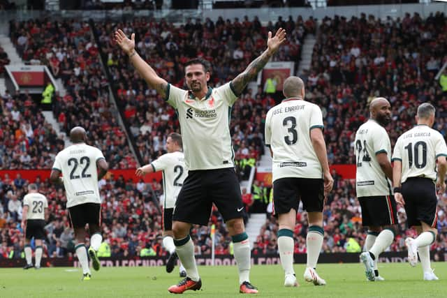 Gonzalez scored twice at Old Trafford. Credit: Getty.