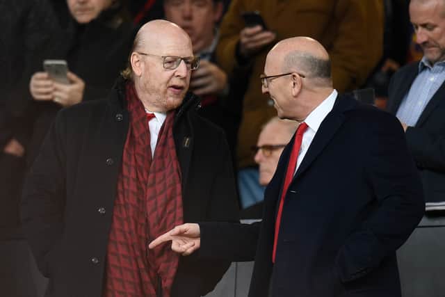 A £33.6m payment in dividends will increase anger towards the Glazers from United fans. Credit: Getty.