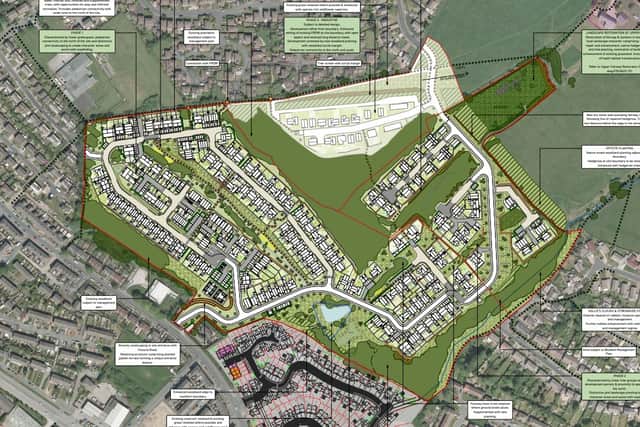 The plans for new homes in Horwich Credit: Northstone Developments