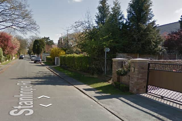 Stanhope Road in Bowdon has seen property values shoot up this year Credit Google