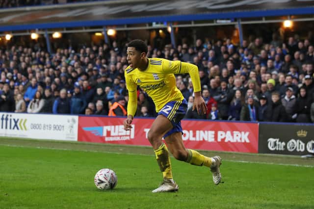 Bellingham broke through playing for boyhood club Birmingham. Credit: Getty.