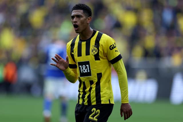 Dortmund are expected to receive plenty of offers for Bellingham in the next year. Credit: Getty.
