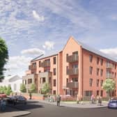 Housing association Great Places has submitted plans for 73 one and two-bedroom apartments in Stockport Credit: Bowker Sadler Partnership