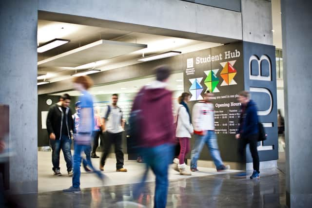 MMU’s Student Hub. Credit: Manchester Metropolitan University