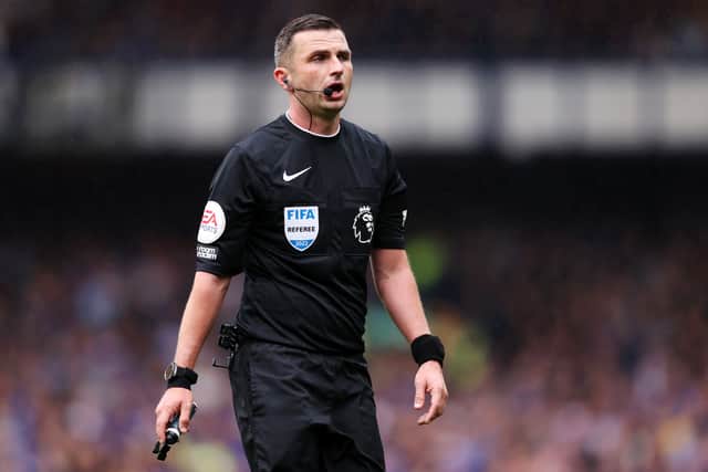 Michael Oliver. Credit: Getty.
