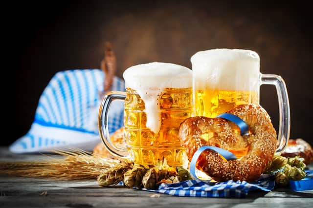 Will you be sinking a stein or two of beer?