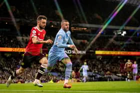 Manchester United face Manchester City this weekend. Credit: Getty.