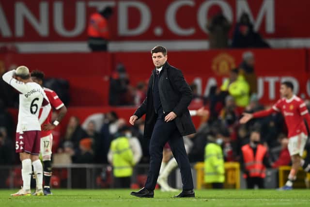 United face Villa in back-to-back game during November. Credit: Getty. 