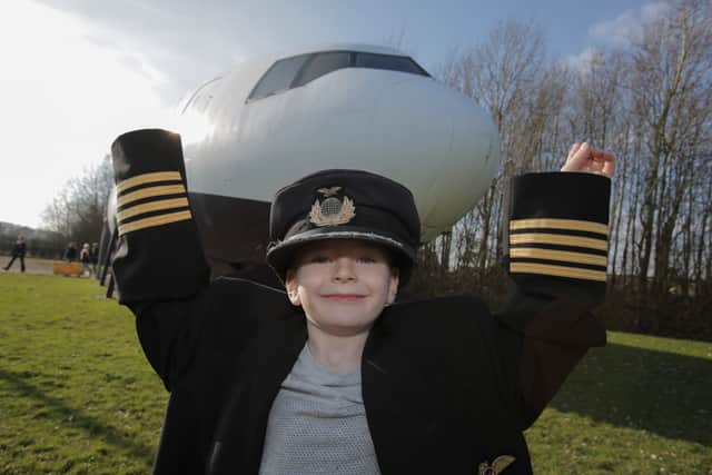 Learn what it takes to be a pilot this October half-term at the Runway Visitors’ Park Flight Academy. Credit: Manchester Airport