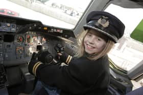 Children will have the opportunity to sit in the cockpit of a plane at Manchester Airport’s Runway Visitors’ Park this October. Credit: Manchester Airport