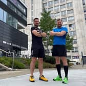 The team from The University of Manchester is running a leg of a relay to the COP27 climate talks in graphene trainers