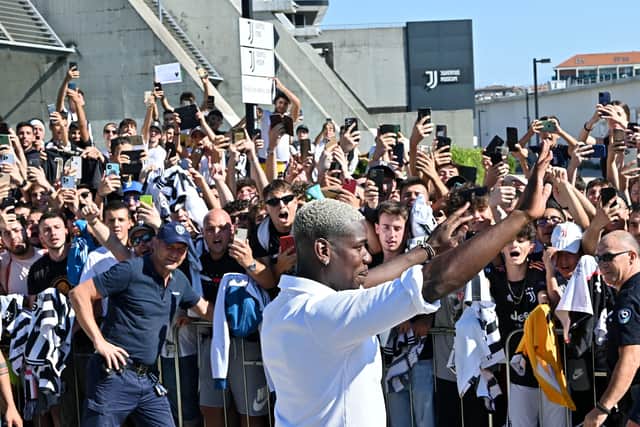 Pogba feels much more at home in Turin. Credit: Getty.
