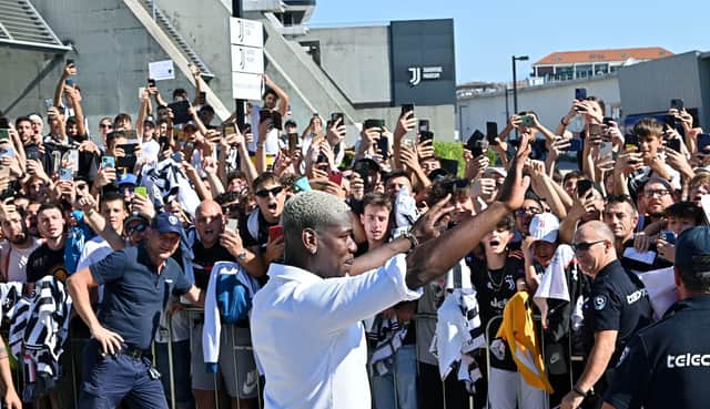 Pogba feels much more at home in Turin. Credit: Getty.