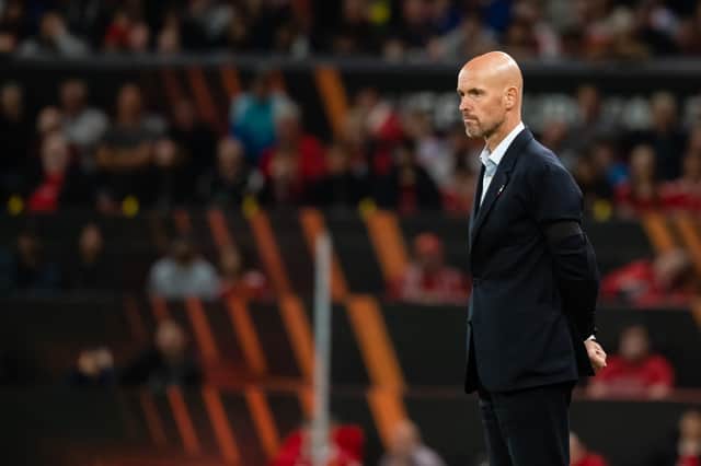 There’s plenty for Ten Hag to think about ahead of Sunday’s derby. Credit: Getty.