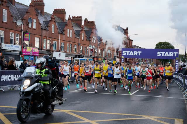 The Manchester Half Marathon is taking place on 9 October, 2022. Credit: Manchester Half Marathon