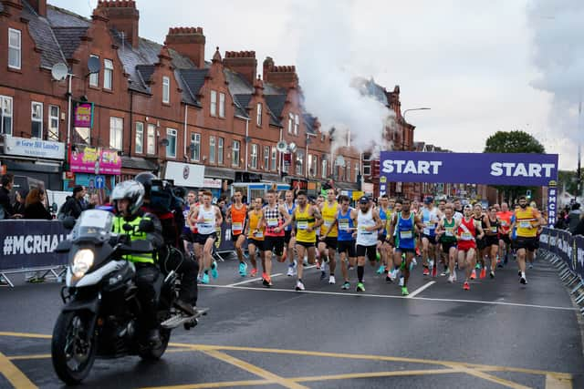 The Manchester Half Marathon is taking place on 9 October, 2022. Credit: Manchester Half Marathon 