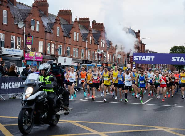 The Manchester Half Marathon is taking place on 9 October, 2022. Credit: Manchester Half Marathon 
