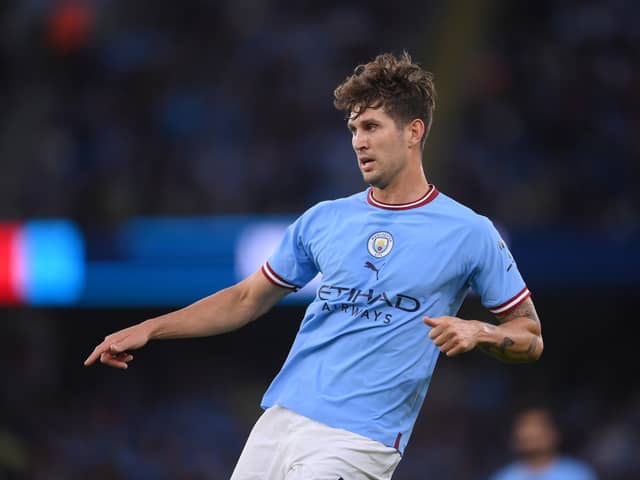 John Stones is set to miss the Manchester derby on Sunday due to injury. Credit: Getty.