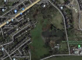 Stubley Meadows - grazing land at Dearnley, Littleborough. Credit: Google.