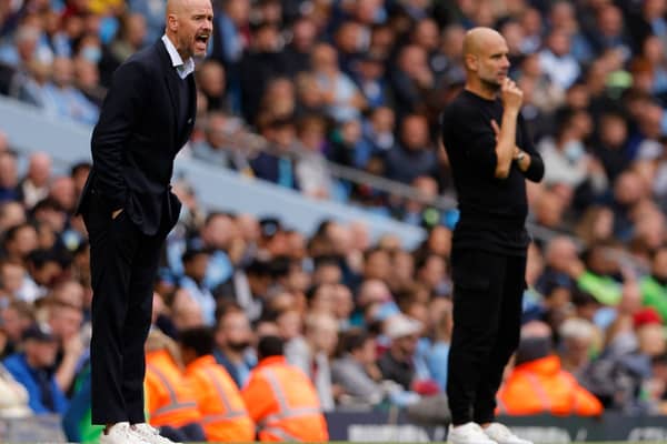 Pep Guardiola and Erik ten Hag 