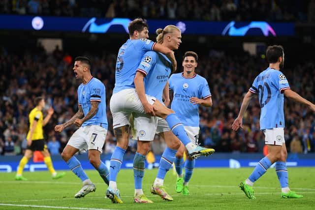 Manchester City face Copenhagen on Wednesday. Credit: Getty.