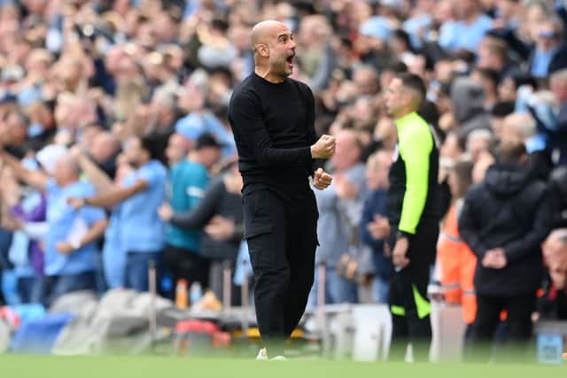 Guardiola is expected to rotate his side on Wednesday Credit: Getty.