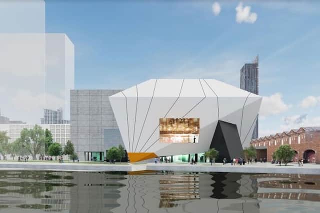 Plans for The Factory arts centre in Manchester. Credit: OMA. 