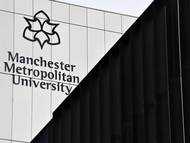 Staff at Manchester Metropolitan University have gone on strike in a dispute over pay. Photo: AFP via Getty Images