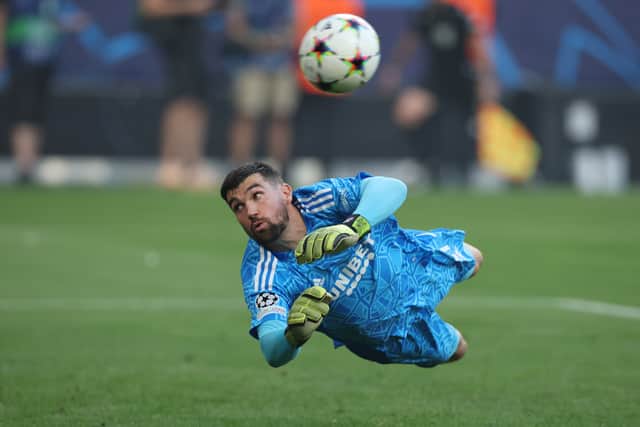 Matt Ryan, formely of Brighton & Hove Albion and Arsenal, is Copenhagen’s number one choice in net. Credit: Getty.