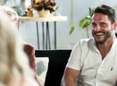 George Roberts sits opposite the ‘experts’ on an episode of Married At First Sight UK.