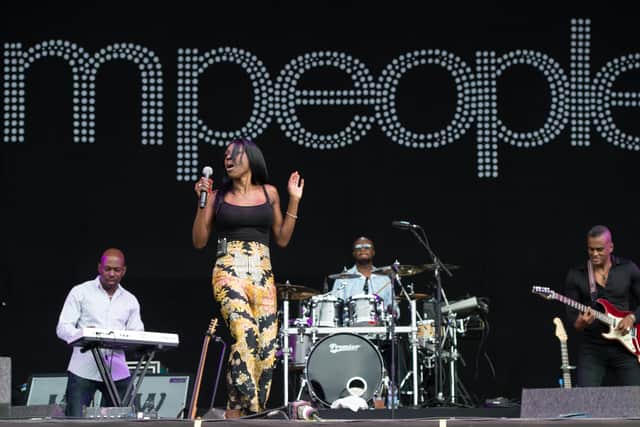 M People on stage in 2014 credit: Getty