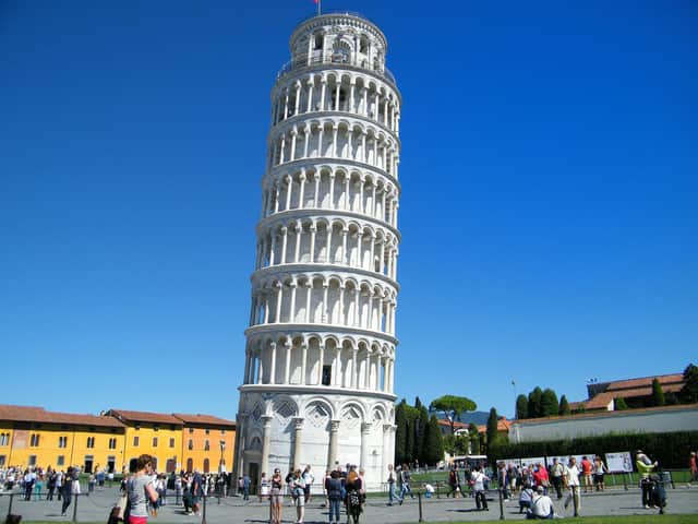 The famous tower at Pisa (Photo: Manchester Airport)