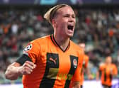 Shakhtar Donetsk winger Mykhailo Mudryk.  