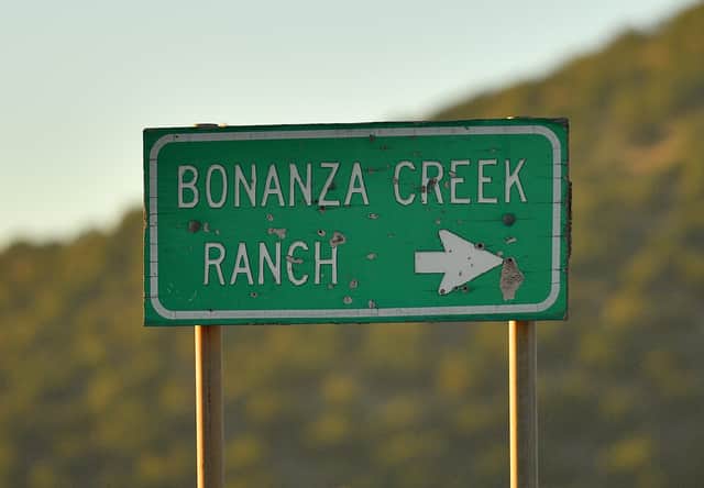 Halyna Hutchins was fatally shot on the set of Rust, which was filming at Bonanza Creek Ranch in New Mexico. (Credit: Getty Images)