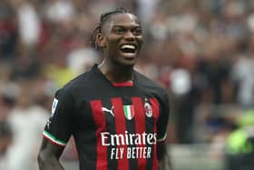 AC Milan forward Rafael Leao.  