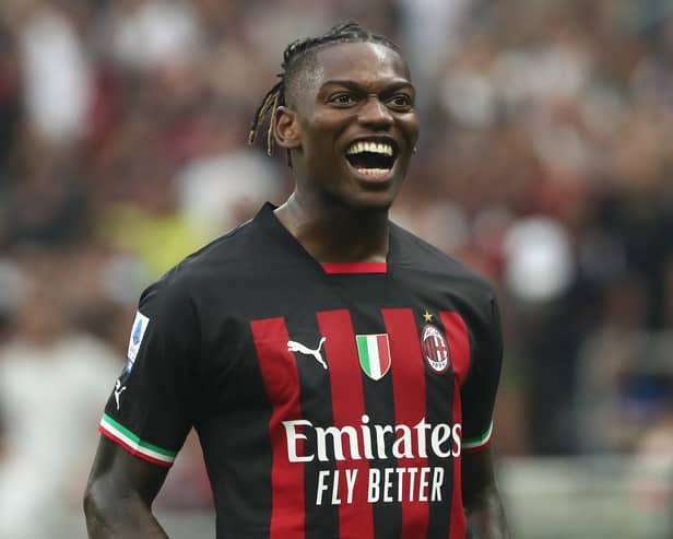 AC Milan forward Rafael Leao.  