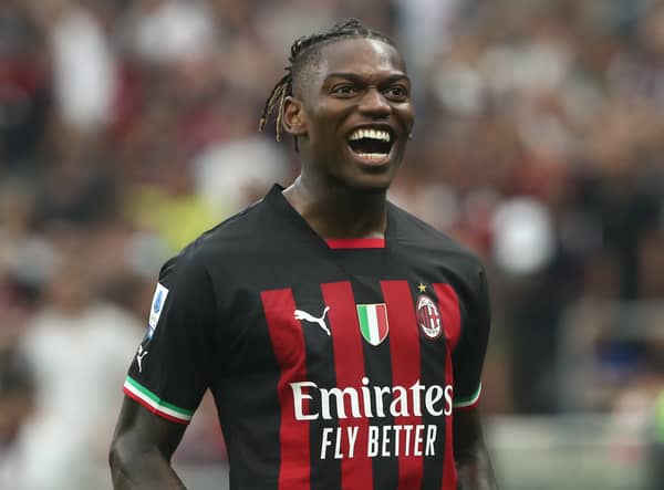 AC Milan forward Rafael Leao.  