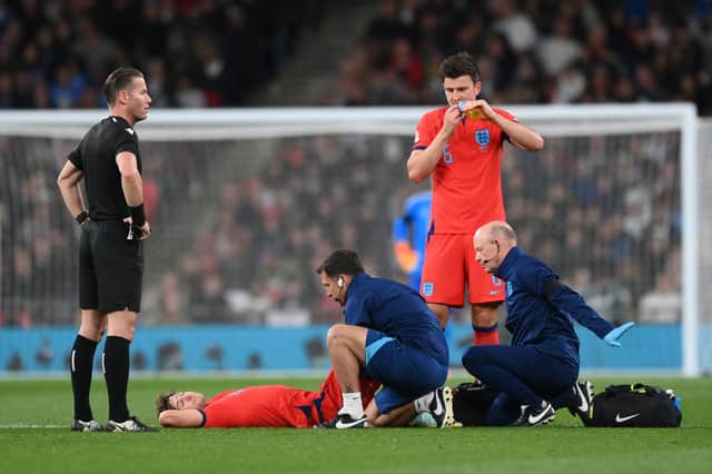 John Stones is unlikely to be back for Saturday’s game. Credit: Getty.