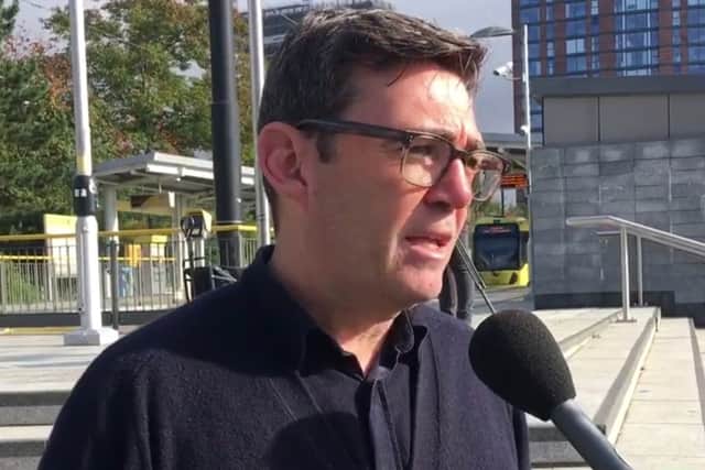 Greater Manchester Mayor Andy Burnham