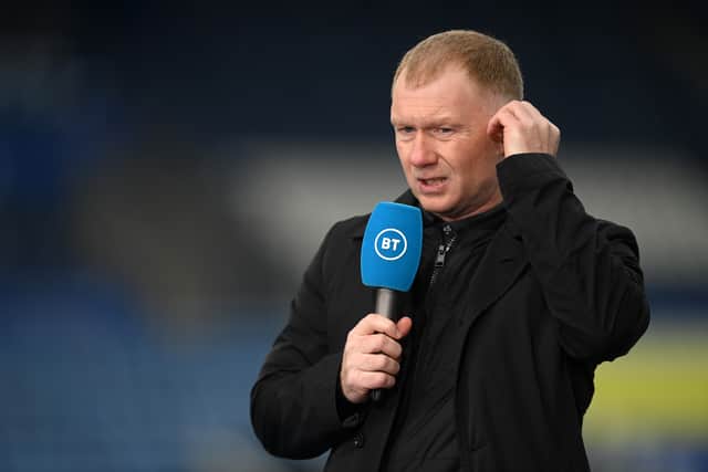 Scholes didn’t hold back when asked for his view on United’s display.  Credit: Getty.