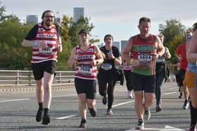 Runners in action. Photo: David Hurst