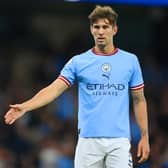 Pep Guardiola has said John Stones is not back in training yet. Credit: Getty.
