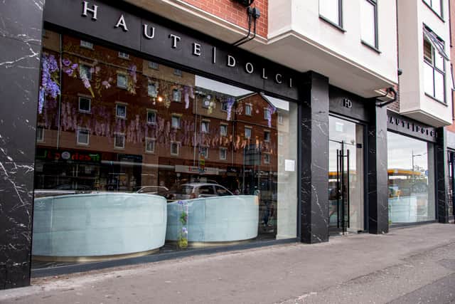 The  exterior of the new Haute Dolci restaurant, located at 25-27 Wilmslow Road in Rusholme. Credit: Haute Dolci