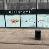 Manchester councillor Pat Karney took this picture of the former Debenhams store in Manchester