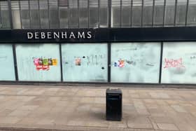 Manchester councillor Pat Karney took this picture of the former Debenhams store in Manchester