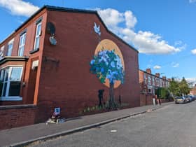 A Better Tomorrow - Together We Stand, a new mural by Amy Coney in memory of Rhamero West
