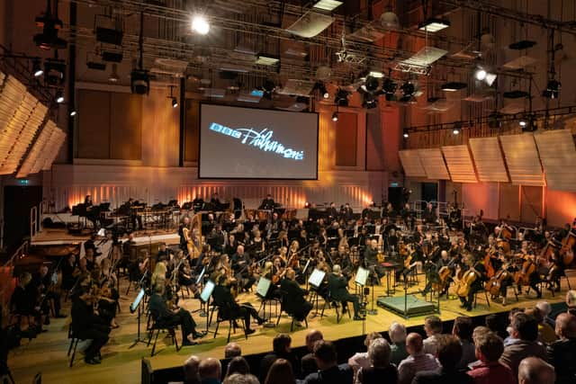 The BBC Philharmonic performing live. Photo: Mark McNulty/BBC