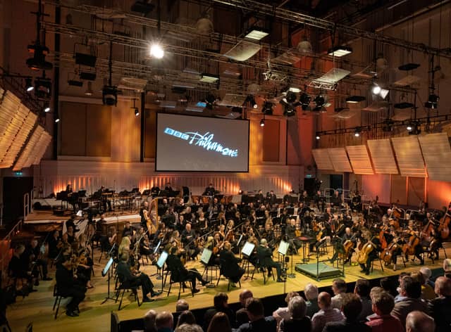 The BBC Philharmonic performing live. Photo: Mark McNulty/BBC